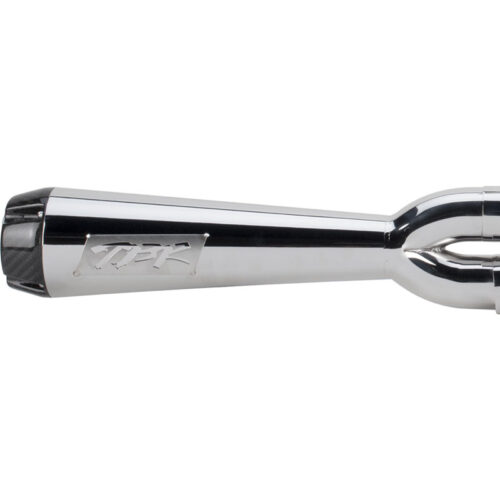 Two Brother Racing COMP S 2IN1 EXH FLFB/FXBR/FXDR POLISHED W/CF END CAP
