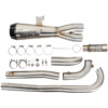 Two Brother Racing COMP S 2IN1 EXH SPORTSTER S BRUSHED W/CF END CAP