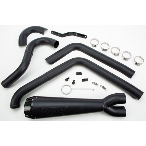 Two Brother Racing COMP S 2IN1 EXHAUST DYNA BLACK W/CF END CAP