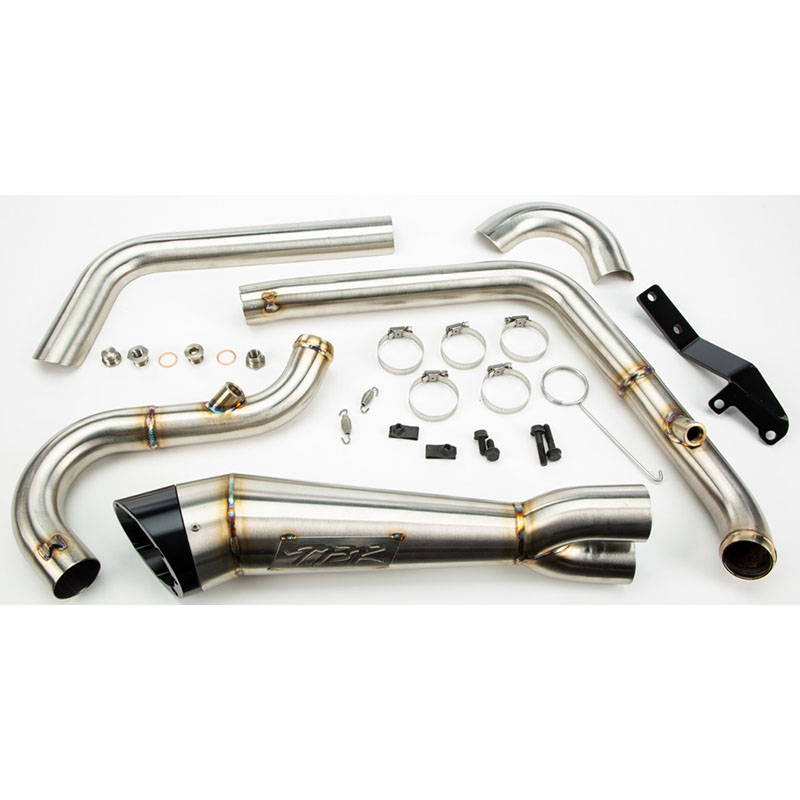 Two Brother Racing COMP S 2IN1 EXHAUST DYNA W/TURNOUT BRUSHED