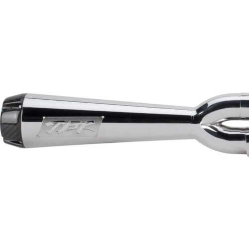 Two Brother Racing COMP S 2IN1 EXHAUST FLSB/FLHC POLISHED W/CF END CAP