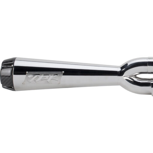 Two Brother Racing COMP S 2IN1 EXHAUST FLSB/FLHC POLISHED W/CF END CAP