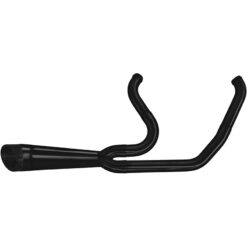 Two Brother Racing COMP S 2IN1 EXHAUST SOFTAIL W/TURNOUT BLACK