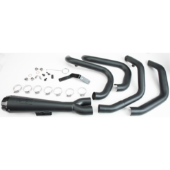 Two Brother Racing COMP S 2IN1 EXHAUST SPORTSTER BLACK W/CF END CAP