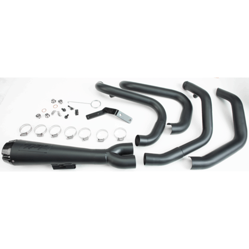 Two Brother Racing COMP S 2IN1 EXHAUST SPORTSTER BLACK W/CF END CAP