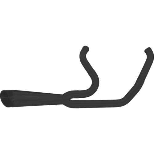 Two Brother Racing COMP S 2IN1 EXHAUST TOURING M8 BLACK W/TURNOUT