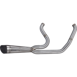 Two Brother Racing COMP S 2IN1 EXHAUST TOURING M8 BRUSHED W/TURNOUT