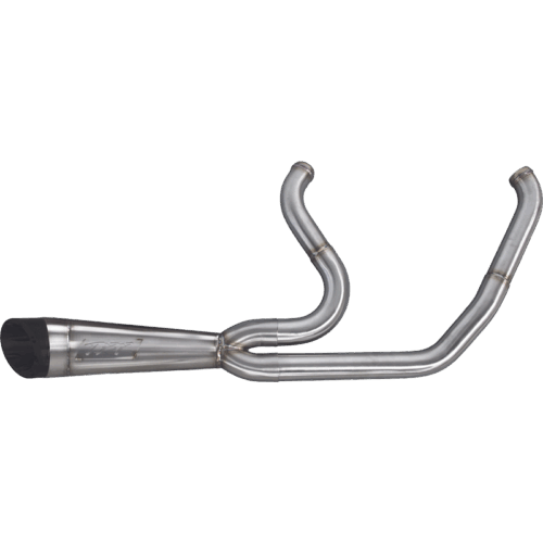 Two Brother Racing COMP S 2IN1 EXHAUST TOURING M8 BRUSHED W/TURNOUT