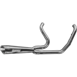 Two Brother Racing COMP S 2IN1 EXHAUST TOURING M8 POLISHED W/TURNOUT