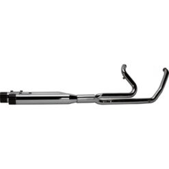 Two Brother Racing COMP S 2IN1 W/GHOST TOURING M8 CHROME W/BLACK END CAP