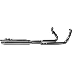 Two Brother Racing COMP S 2IN1 W/GHOST TOURING M8 CHROME W/POL SLASH END CAP