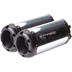 Two Brother Racing M-2 BUSA '99-07 S/O AL DUAL SHORTY VALE BLK SERIES