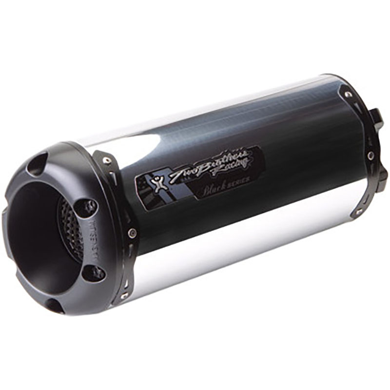 Two Brother Racing M-2 ZX10R '11-15 S/O ALUM 10" CAT ELIM BLACK