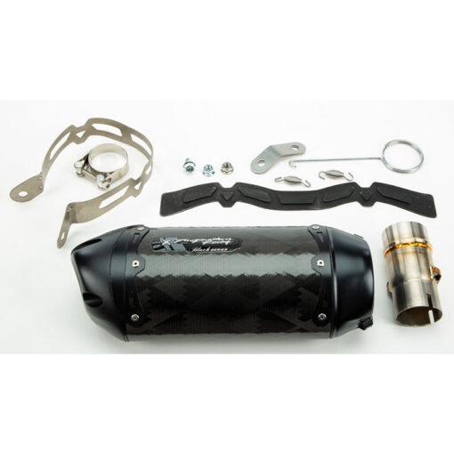 Two Brother Racing S1R BLACK SLIP-ON CARBON