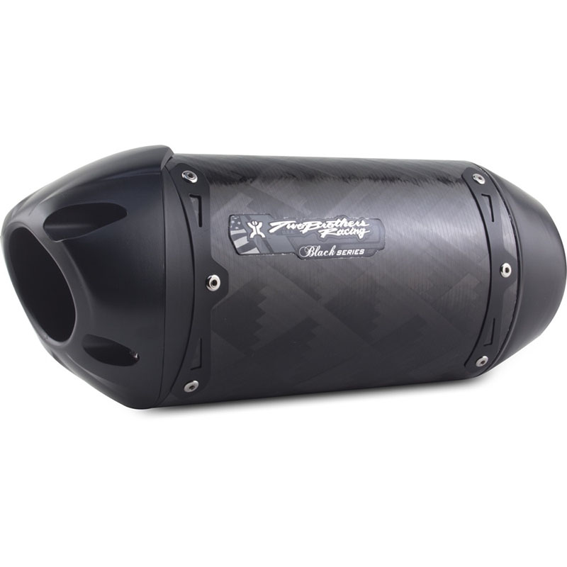 Two Brother Racing S1R SLIP-ON CARBON FIBER/BLACK