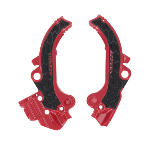 FRAME GUARDS- X-GRIP RED/BLACK Gas-Gas MC 65 2024