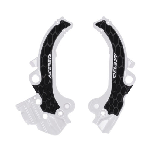 FRAME GUARDS- X-GRIP WHITE/BLACK Gas-Gas KTM Husqvarna MC 65 65 SX TC 65 2024