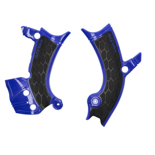 X-GRIP FRAME GUARD BLUE/BLACK  Yamaha YZ450F YZ250F YZ450FX 2023-2024