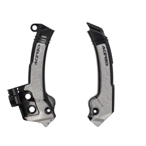 X-GRIP FRAME GUARD HUS BLACK/GREY Husqvarna TC 125 TC 250 FC 250 FX 350 FX 450 FC 350 FC 450 TX 300i TE 150i TE 250i TE 300i FE 450 FE 350w FE 501w FE 250 FE 350 2023-2024