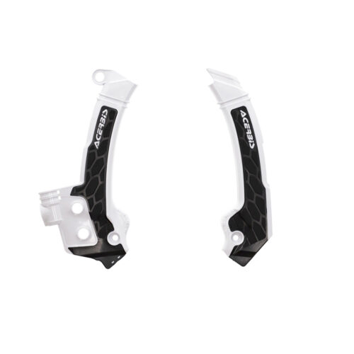 X-GRIP FRAME GUARD HUS WHITE/BLACK Husqvarna TC 125 TC 250 FC 250 FX 350 FX 450 FC 350 FC 450 TX 300i TE 150i TE 250i TE 300i FE 450 FE 350w FE 501w 2023-2024