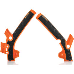 X-GRIP FRAME GUARD ORANGE/BLACK KTM Husqvarna 85 SXS TC 85 (17/14) 85 SX (17/14) 85 SX (19/16) 2013-2017