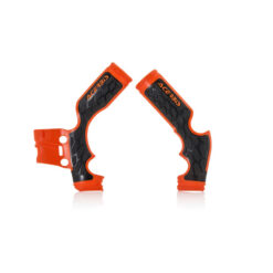 X-GRIP FRAME GUARD ORANGE/BLACK KTM Husqvarna 65 SXS 65 SX TC 65 2014-2023