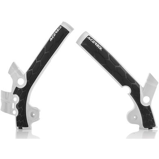 X-GRIP FRAME GUARD WHITE/BLACK KTM Husqvarna 85 SXS TC 85 (17/14) 85 SX (17/14) 85 SX (19/16) 2013-2017