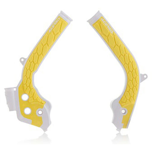X-GRIP FRAME GUARD WHITE/YELLOW Husqvarna KTM TX 300 FX 350 FX 450 350 XC-F 350 SX-F TC 125 FC 250 FC 350 FC 450 TC 250 250 SX 250 SX-F 450 SX-F 250 XC-F 450 XC-F 125 SX 150 SX FC 450 Rockstar Edition TE 150 TE 300 FE 250 FE 350 FE 450 FE 501 TE 250 TE 250i TE 300i 2016-2019