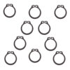 COUNTERSHAFT CLIP 10/PK Kawasaki Suzuki KX85 KX100 KX65 KX125 KX60 KX80 KX80 Big Wheel RM65 KX112 1982-2022