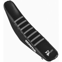 SEAT COVER BLACK/GREY RIBS Honda CRF450RX CRF450R CRF250R 17-20