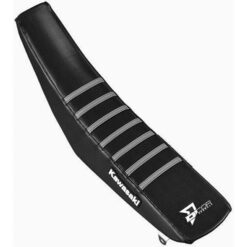 SEAT COVER BLACK/GREY RIBS Kawasaki KX250F 17-20