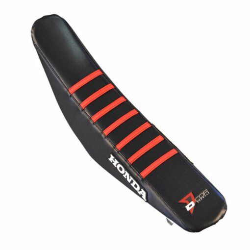 SEAT COVER BLACK W/RED RIBS HON Honda CRF110F 21