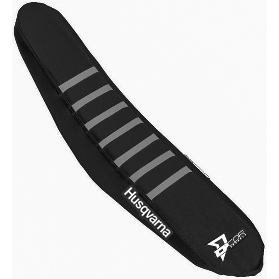 SEAT COVER BLK/BLK/GRY TC/FC 125-450