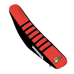 SEAT COVER GEICO REPLICA BLACK/RED W/RIBS Honda CRF450R CRF250R 13-17