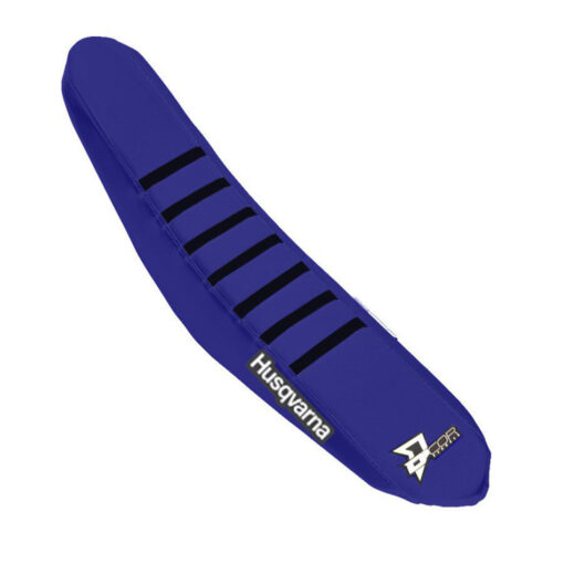 SEAT COVER NAVY BLUE/BLACK W/RIBS Husqvarna TX 300 FX 350 FX 450 TE 150 TC 125 FC 250 FC 350 FC 450 TE 300 FE 250 FE 350 FE 450 FE 501 TC 250 TE 250 TE 250i 17-18