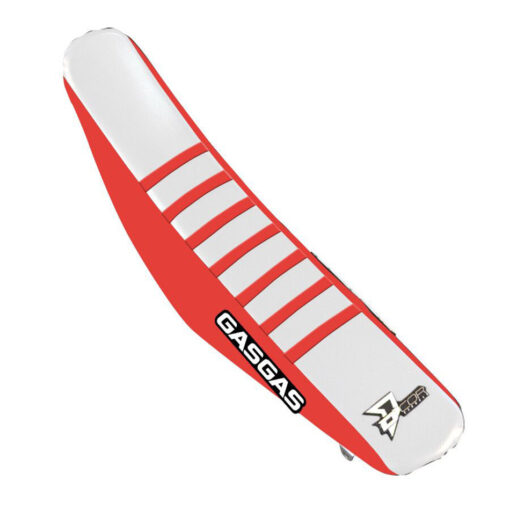 SEAT COVER RED/WHITE W/RED RIBS GAS Gas Gas MC 250F MC 450F 21
