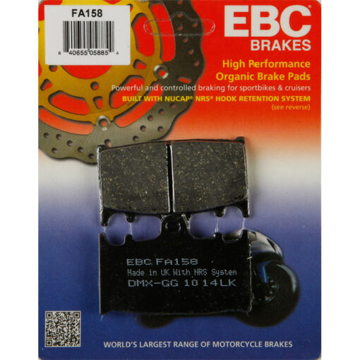BRAKE PADS Kawasaki Suzuki Husaberg KLZ1000 Versys GSX1250FA VN1700 Vulcan 1700 Vaquero FS650E FS400E VN1700 Vulcan 1700 Nomad VN1700 Vulcan 1700 Voyager VN2000F Vulcan 2000 Classic LT ZX600 Ninja ZX-6R VN2000A Vulcan 2000 VN2000E Vulcan 2000 Classic ZX600
