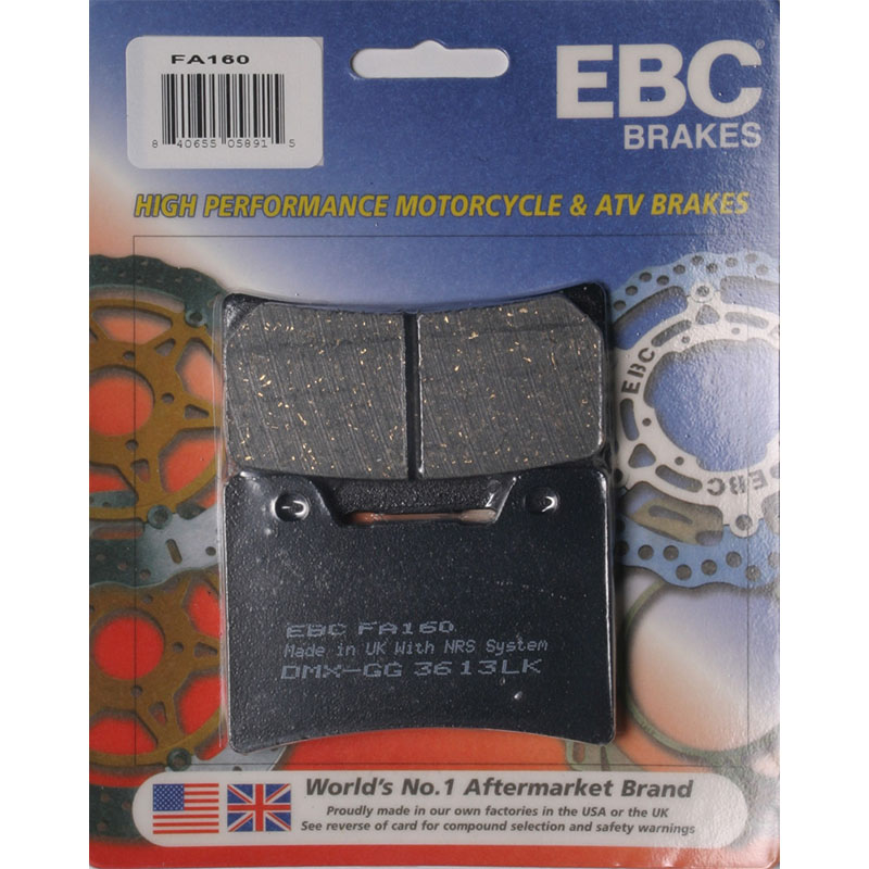 BRAKE PADS Yamaha VMX1200 V-Max 1993-2007 Yamaha YZF600R 1995-1996 Yamaha FZR600R 1990-1999 Yamaha FZR1000 1990-1991 Yamaha FJ1200 1992-1993 read more...