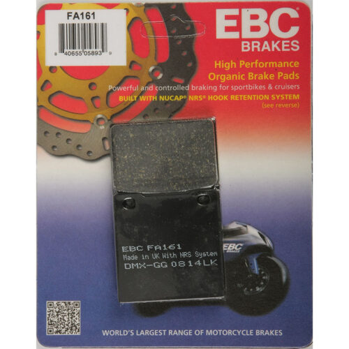 BRAKE PADS Kawasaki ZRX1200 2001-2005 Kawasaki ZX1200 Ninja ZX-12R 2000-2005 Kawasaki ZZ-R 1200 2002-2005 Kawasaki ZX750 Ninja ZX-7R 1991-2003 Kawasaki ZX1100 Ninja ZX-11 1993-2001 Kawasaki ZRX1100 1999-2000 Kawasaki ZX750 Ninja ZX-7 1989-1 read more...