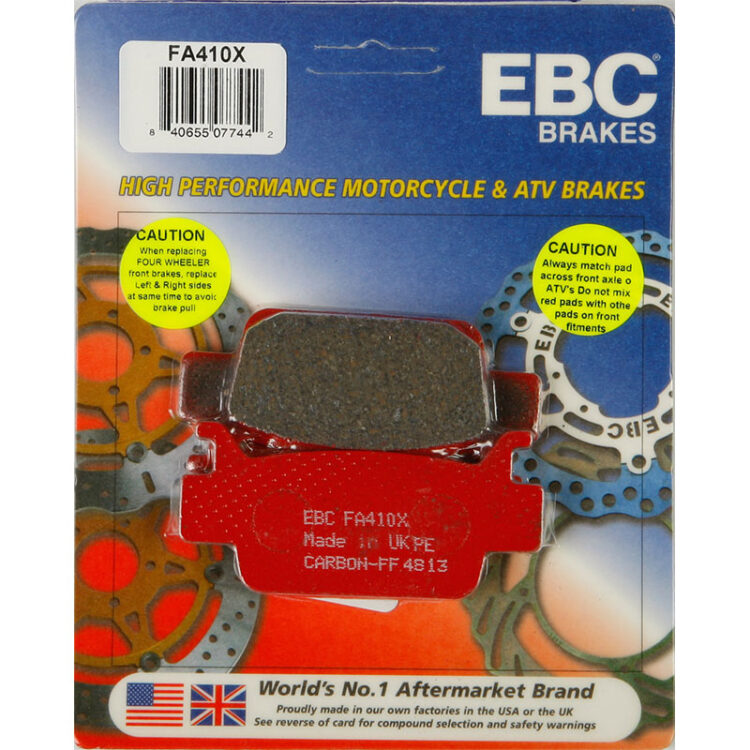 BRAKE PADS Honda TRX680FA Rincon [IRS] TRX500FA Rubicon [SRA] TRX500FE Foreman 4X4 ES [SRA] TRX500FM Foreman 4X4 [SRA] TRX500FPE Foreman 4X4 ES w/PS [SRA] TRX500FPM Rubicon 4X4 w/PS [SRA] TRX680FGA Rincon GPScape [IRS] TRX700XX TRX500FGA Rubicon GPScape [S
