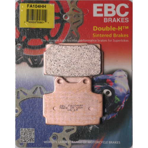 BRAKE PADS FA104HH DOUBLE-H SINTERED Yamaha XJ600S Diversion/Seca Ii 1992-1998 Yamaha FZR400 1988-1990 Yamaha FZ600 1986-1988 Yamaha SRX250 1987-1987 Yamaha SRX600 1986-1986 read more...