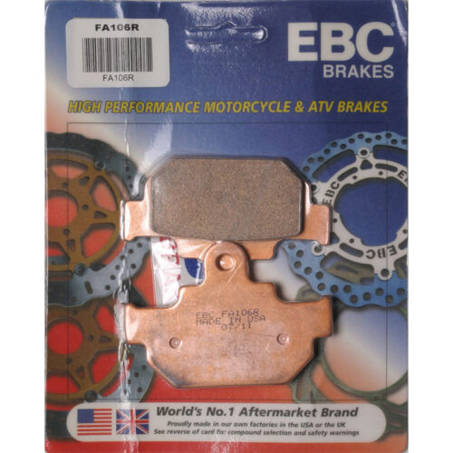 BRAKE PADS FA106R SINTERED R SERIES Suzuki LS650B S40 Boulevard 2005-2015 Suzuki RM250 1985-1986 Suzuki RM125 1985-1986 read more...