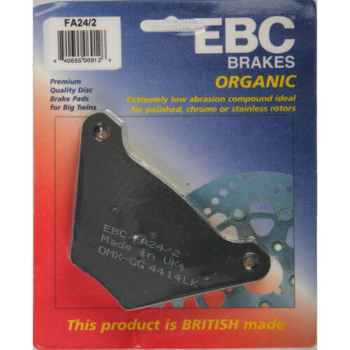 BRAKE PADS FA24/2 ORGANIC Harley Davidson FXR Super Glide 1982-1983 Harley Davidson FXB Sturgis 1980-1982 Harley Davidson FXE Super Glide 1974-1983 Harley Davidson FXEF Fat Bob 1979-1981 Harley Davidson FXRS Low Glide 1982-1983 Harley David read more...