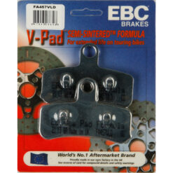 BRAKE PADS FA457VLD V-SERIES CHROME Harley-Davidson Harley Davidson FLSTFS Softail Fat Boy S FLD Dyna Switchback FXDLS Dyna Low Rider S FLSTSE CVO Softail FXDFSE CVO Dyna Fat Bob FXDSE CVO Dyna FXSTSSE CVO Softail Springer FXD Dyna Super Glide FXDB Dyna St