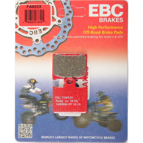 BRAKE PADS FA602X CARBON X SERIES KTM Husqvarna Freeride 250R 4-Stroke 85 SXS TC 85 (17/14) 85 SX (17/14) 85 SX (19/16) TC 85 (19/16) Freeride E-XC 2011-2020