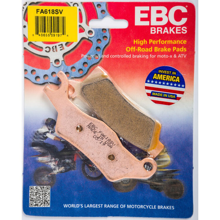 BRAKE PADS FA618SV SEVERE DUTY SV SERIES Can-Am Renegade 500 [IRS] Renegade 800R [IRS] Renegade 800R XXC [IRS] Renegade 1000 XXC [IRS] 2012-2015