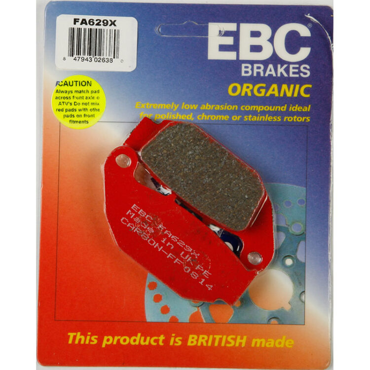 BRAKE PADS FA629X CARBON X SERIES Honda CRF250L MSX125 Grom CRF250RL Rally CRF250LA ABS CRF250RLA Rally ABS 2013-2020