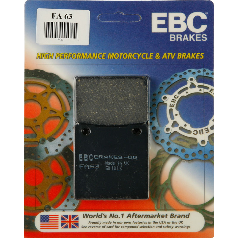 BRAKE PADS FA63 ORGANIC Suzuki TL1000R 1998-2003 Suzuki GS500E 1989-2002 Suzuki TL1000S 1997-2001 Suzuki GSX-R1100 1986-1998 Suzuki RF900R 1996-1997 Suzuki RF600R 1994-1997 Suzuki GSF400 Bandit 1991-1993 Suzuki GS550E 1983-1986 Suzuki GS550 read more...