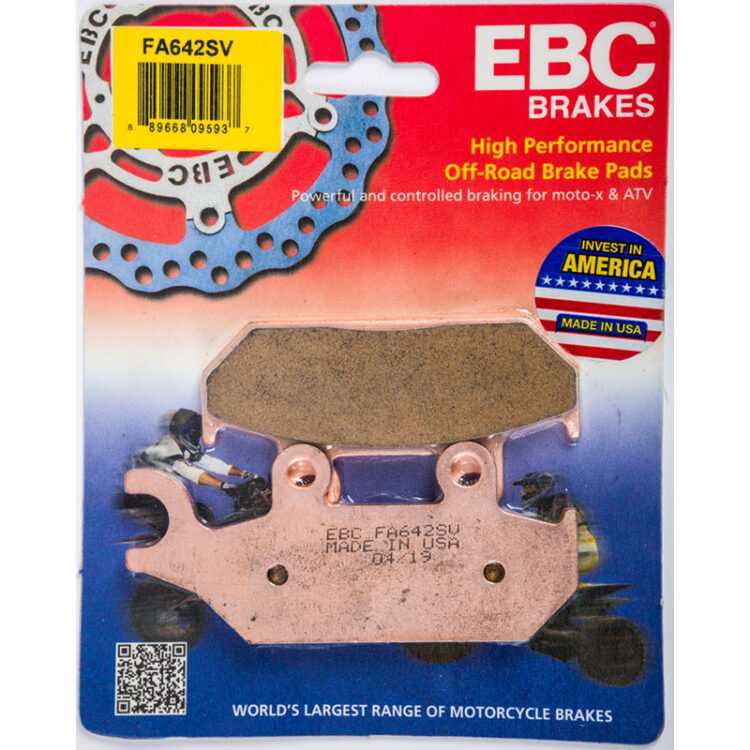 BRAKE PADS FA642SV SEVERE DUTY SV SERIES Yamaha YXM700 Viking YXM700 Viking VI YXM700 Viking VI EPS YXE700 Wolverine YXE700 Wolverine R-Spec YXE700 Wolverine R-Spec EPS YXM700 Viking EPS YXE700 Wolverine R-Spec EPS SE YXE700 Wolverine EPS YXF850 Wolverine - Image 2