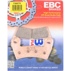 BRAKE PADS FA657R SINTERED R SERIES Polaris RZR 900 RZR 900 EPS RZR 900 XC EPS RZR 900 S RZR 900 S EPS RZR 900 Trail RZR 900 Trail EPS RZR 900 XC Edition EPS 2015-2019 Polaris RZR 900 RZR 900 EPS RZR 900 XC EPS RZR 900 S RZR 900 S EPS RZR 900 Trail RZR 900